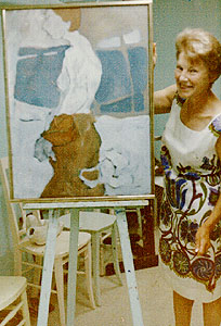NBB with painting in early 1960s